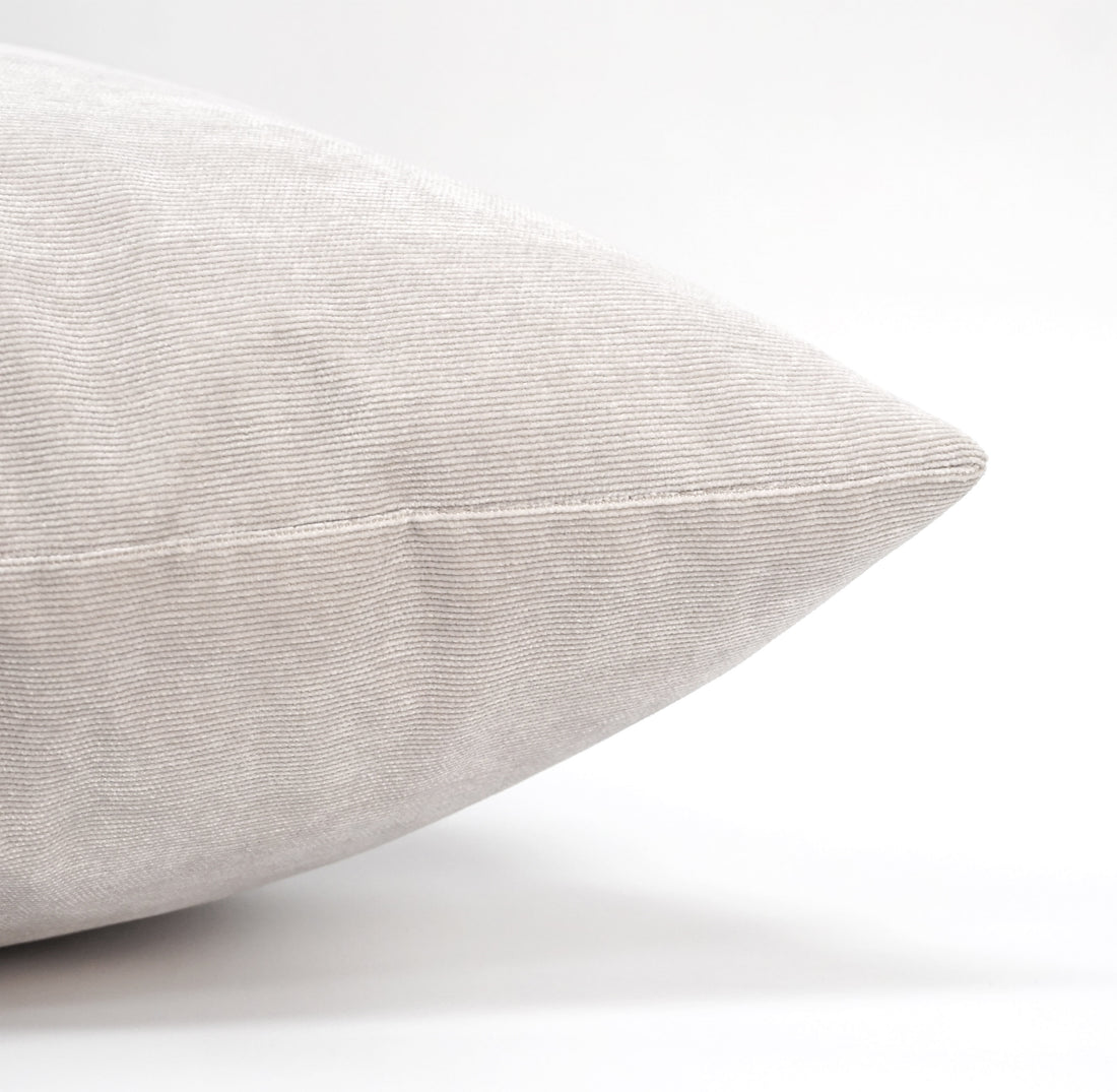 Set of 2 Belgian Velvet Throw Pillow Cover Knife Edge | 20" x 20"
