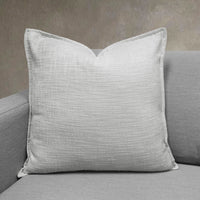 Set of 2 Basely Linen Look Throw Pillow Cover | 20" x 20"