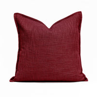 Set of 2 Basely Linen Look Throw Pillow Cover | 20" x 20"