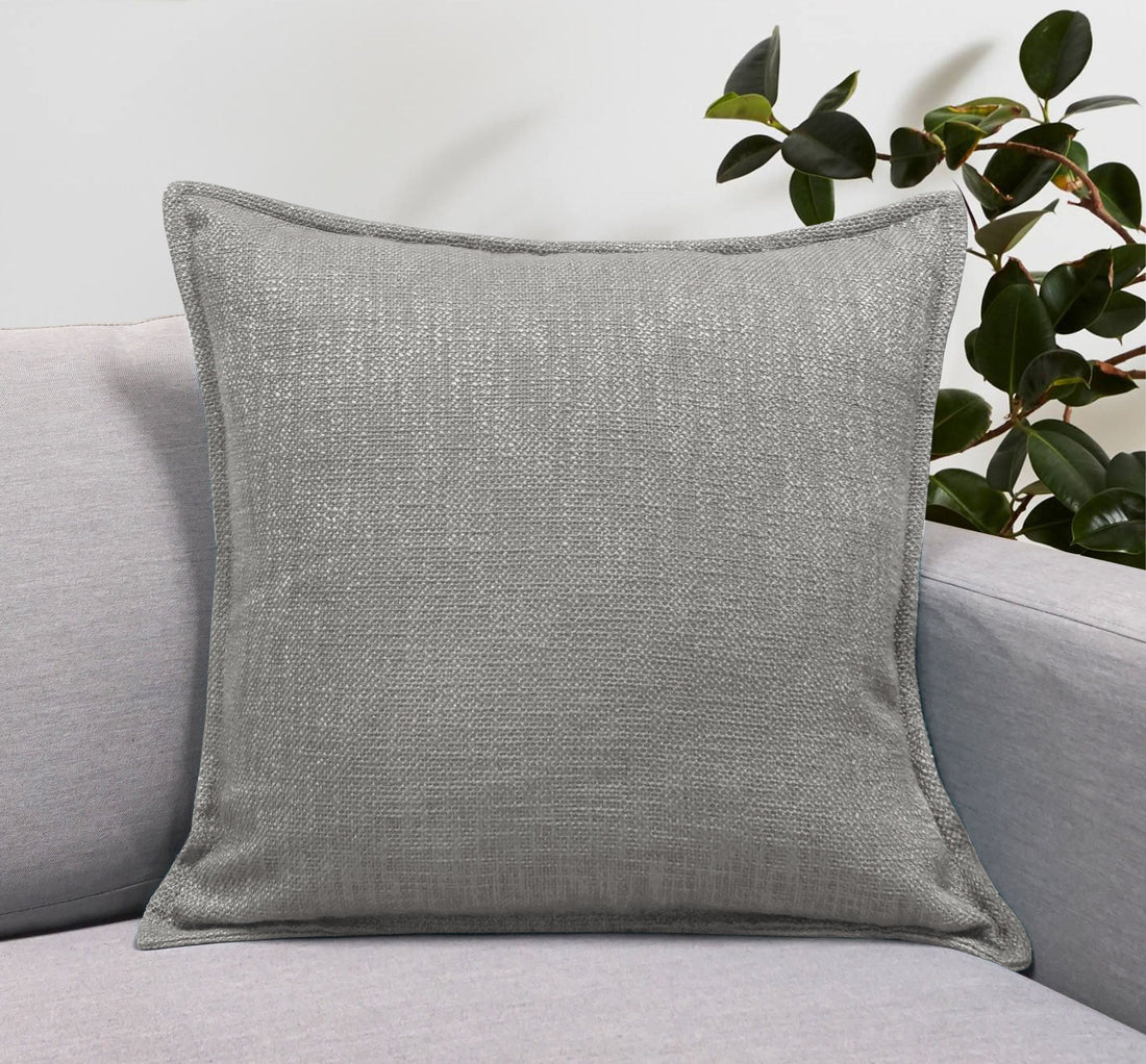 Set of 2 Basely Linen Look Throw Pillow Cover | 20" x 20"