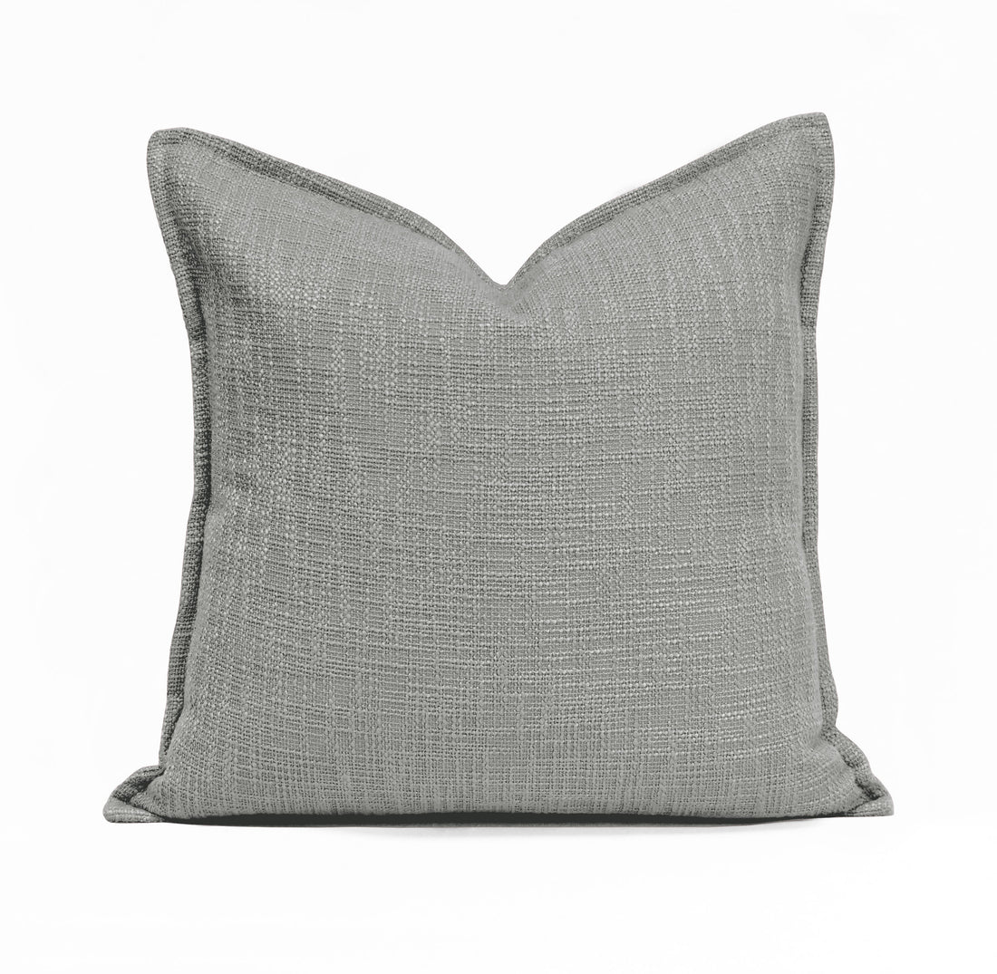 Set of 2 Basely Linen Look Throw Pillow Cover | 20" x 20"