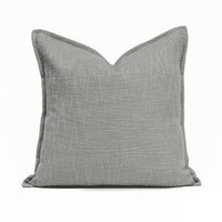 Set of 2 Basely Linen Look Throw Pillow Cover | 20" x 20"