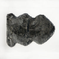 Faux Fur Rug | Black | 26" x 36"