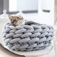 Handwoven Knit Pet Bed/Mat | 50cm/19.6in | Medium