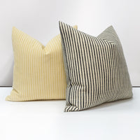 Venice Stripe Throw Pillow Cover | 20" x 20"