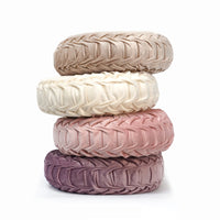 Dolce Round Pleated Pillow 15"