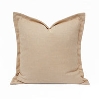 Laguna Solid Linen Look Throw Pillow Cover | 20" x 20"