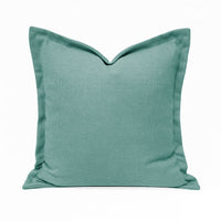 Laguna Solid Linen Look Throw Pillow Cover | 20" x 20"