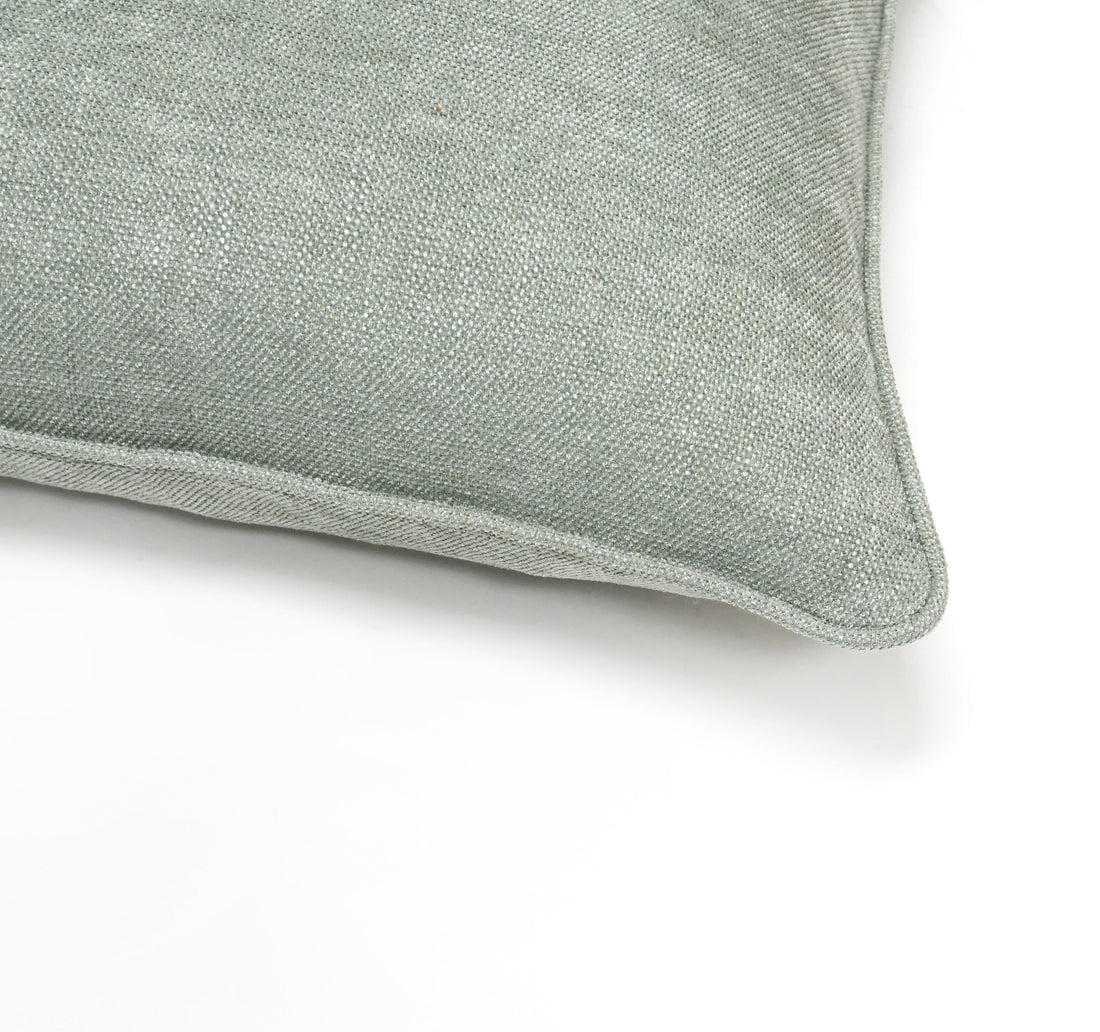 Set of 2 Gorgeous Chenille Throw Pillow Micro Piping | 20" x 20"