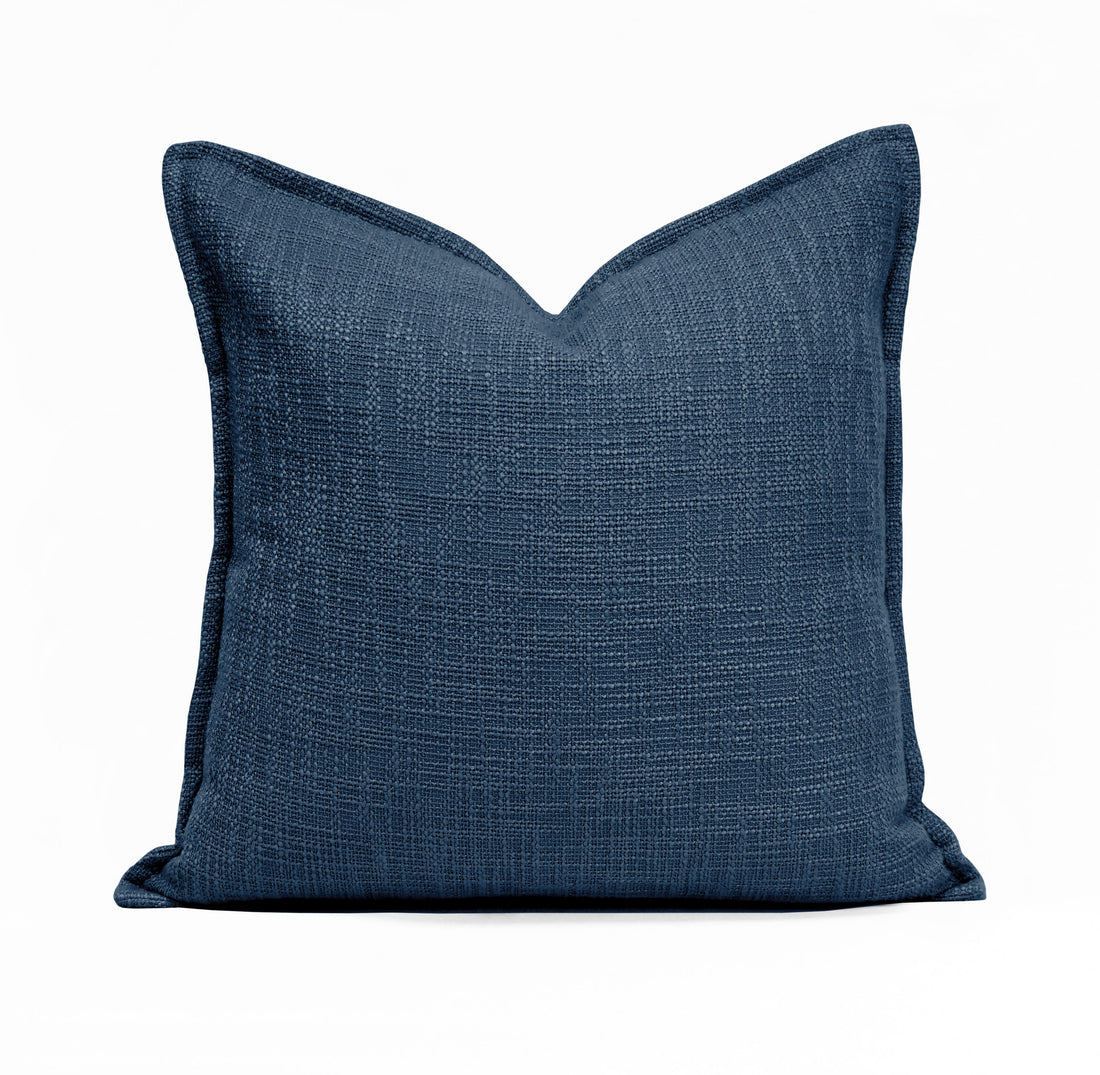 Set of 2 Basely Linen Look Throw Pillow Cover | 20" x 20"