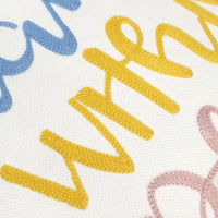 Hangin With My Peeps Throw Pillow Cover | Multi | 20" x 20"