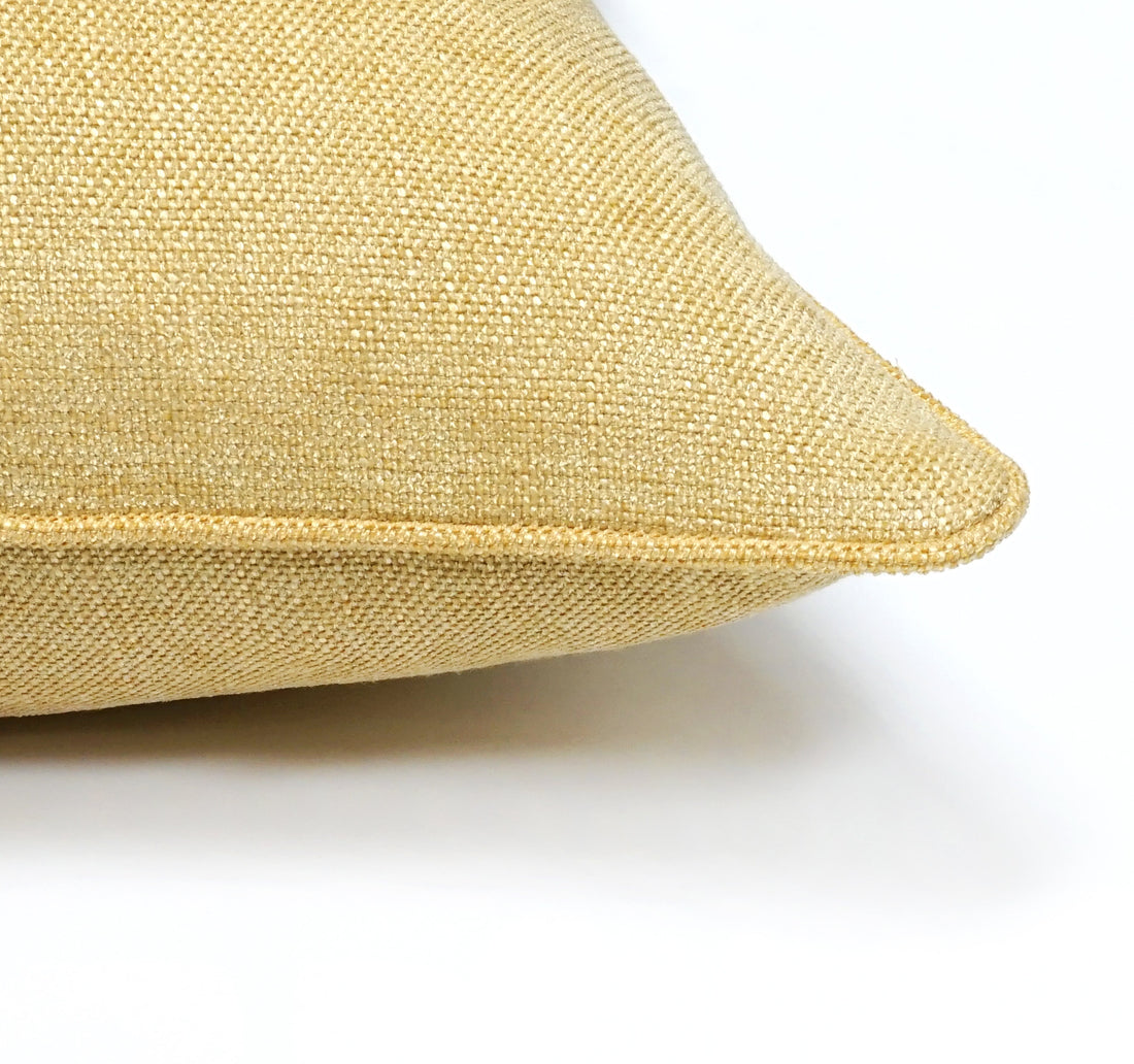 Set of 2 Gorgeous Chenille Throw Pillow Micro Piping | 20" x 20"