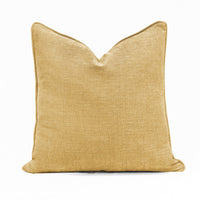 Set of 2 Gorgeous Chenille Throw Pillow Micro Piping | 20" x 20"