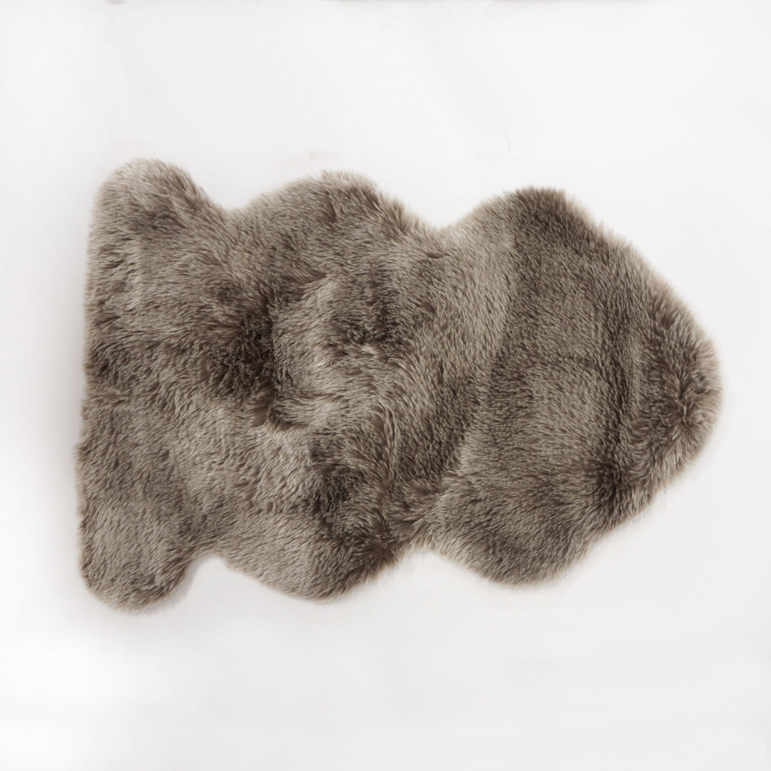 Faux Fur Rug | Taupe | 26" x 36"