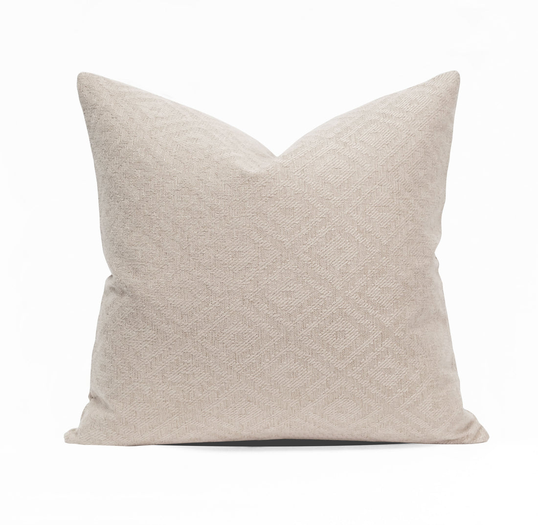 Elegance Diamond Throw Pillow Cover | 20" x 20"