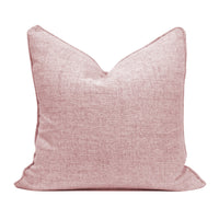 Set of 2 Ruby Linen Blend Throw Pillow | 20" x 20"