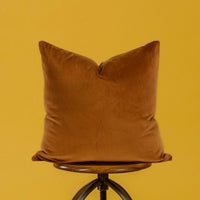 Euro Velvet Throw Pillow Cover | 24" x 24"