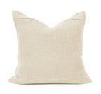 Wendy Button Whip Stitch Throw Pillow Cover | 20" x 20"