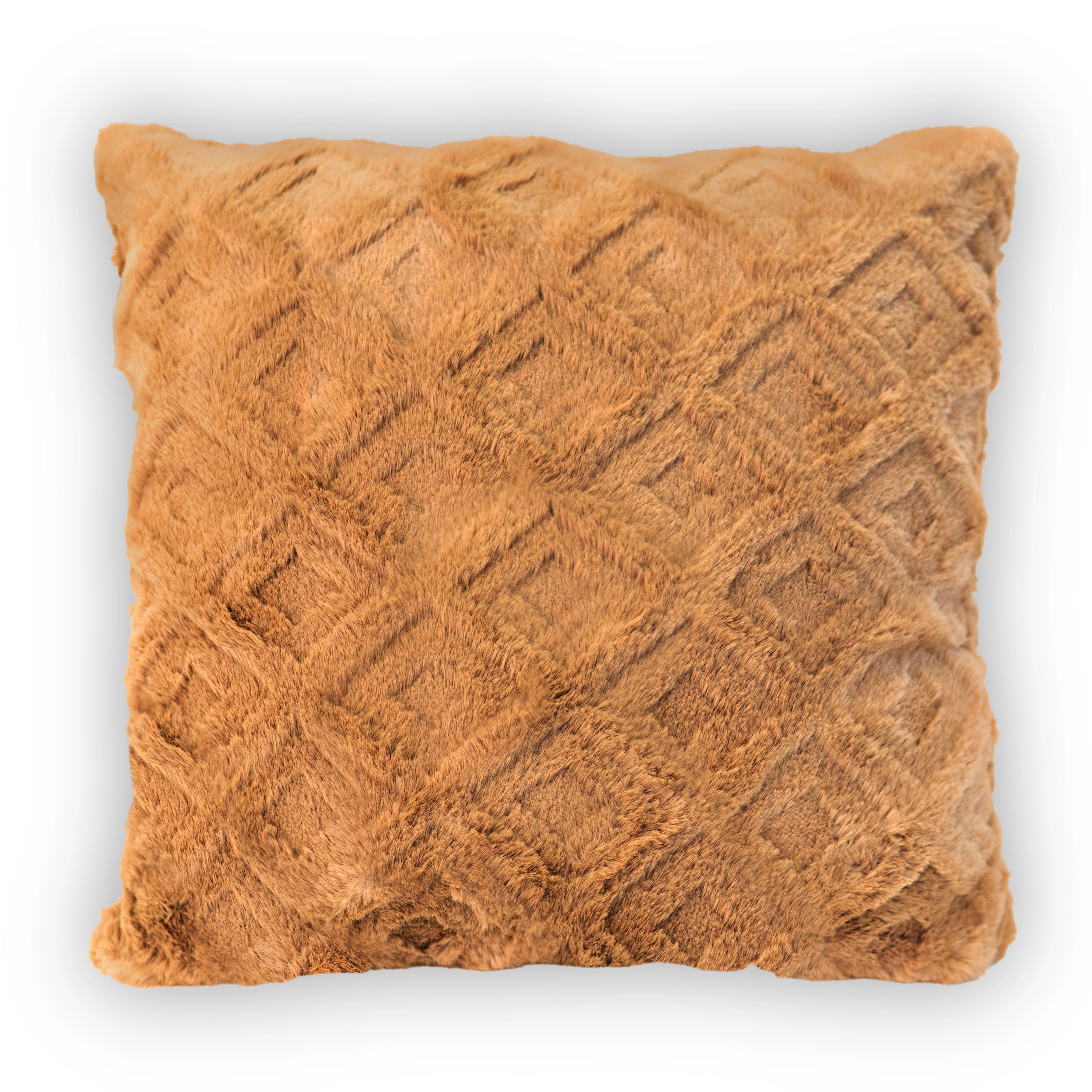 Diamond Carved Pillow | 20"x20"