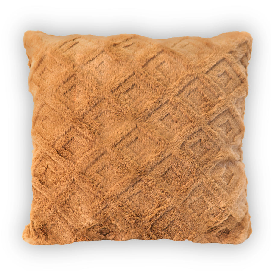 Diamond Carved Pillow | 20"x20"