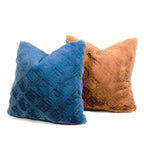 Diamond Carved Pillow | 20"x20"