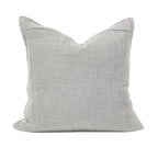 Wendy Button Whip Stitch Throw Pillow Cover | 20" x 20"