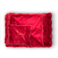 Giorgio Bubble Faux Fur Throw Blanket | 20''x20''