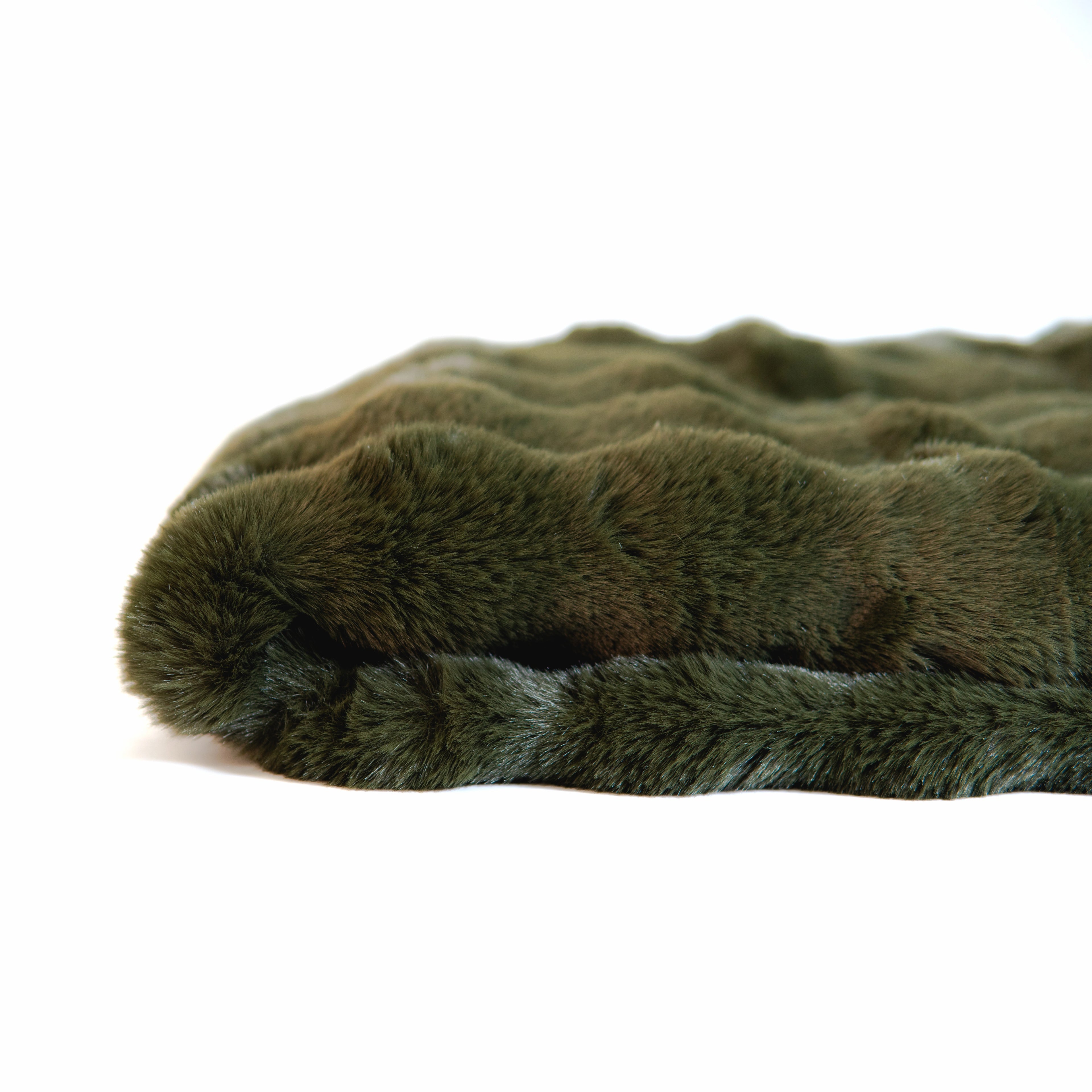 Giorgio Bubble Faux Fur Throw Blanket | 50"x70"