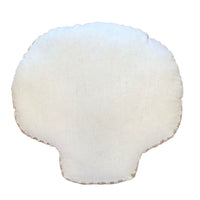 Indian Seashell Shaped Throw Pillow | 15"