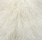 Mongolian Lamb Fur Throw Pillow | 16" x 16"