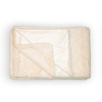 Jessie Chevron Faux Fur Throw Blanket | 50''x70''