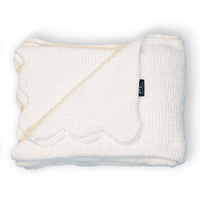 Scalloped Edge Chenille Throw Blanket | 50"x70"