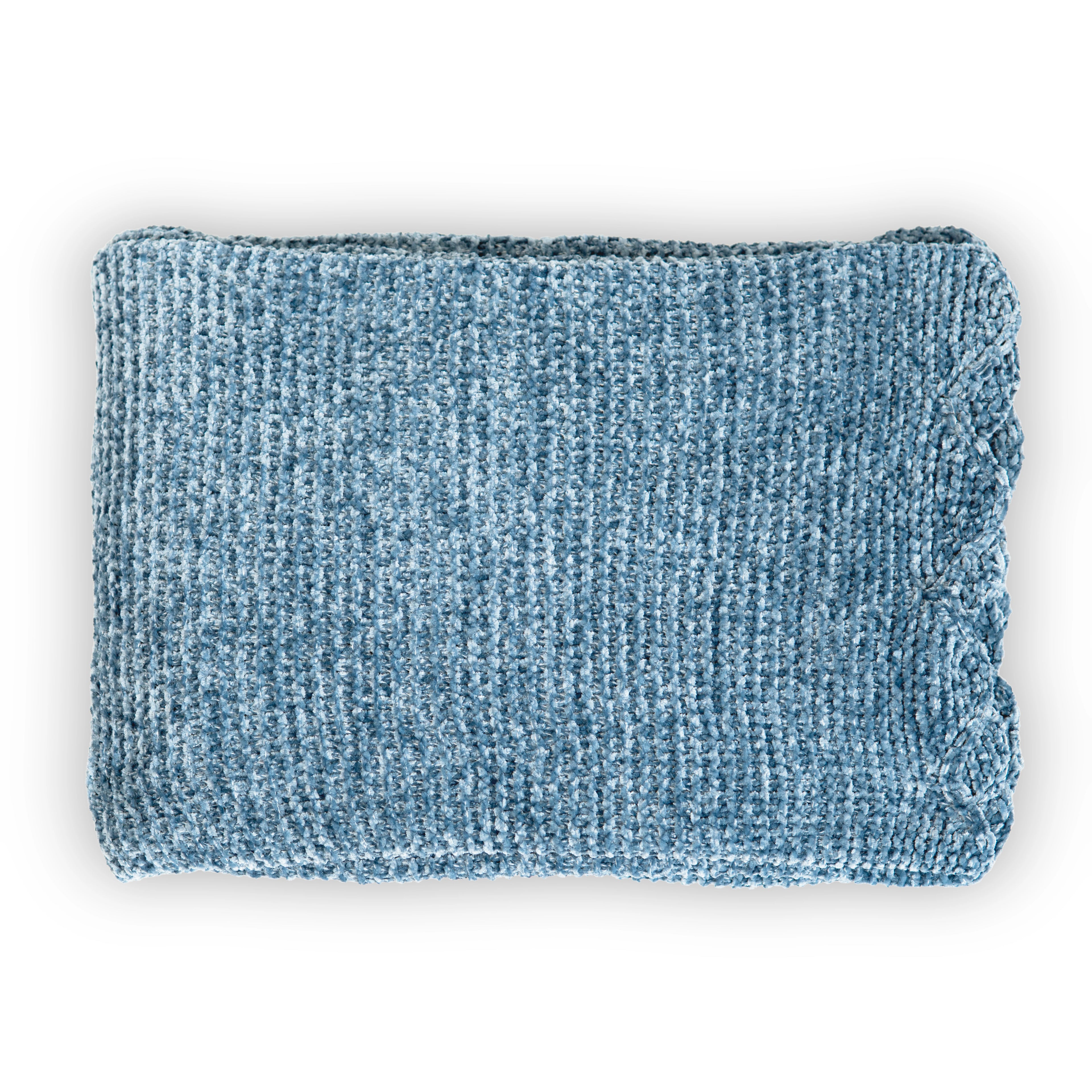 Scalloped Edge Chenille Throw Blanket | 50"x70"