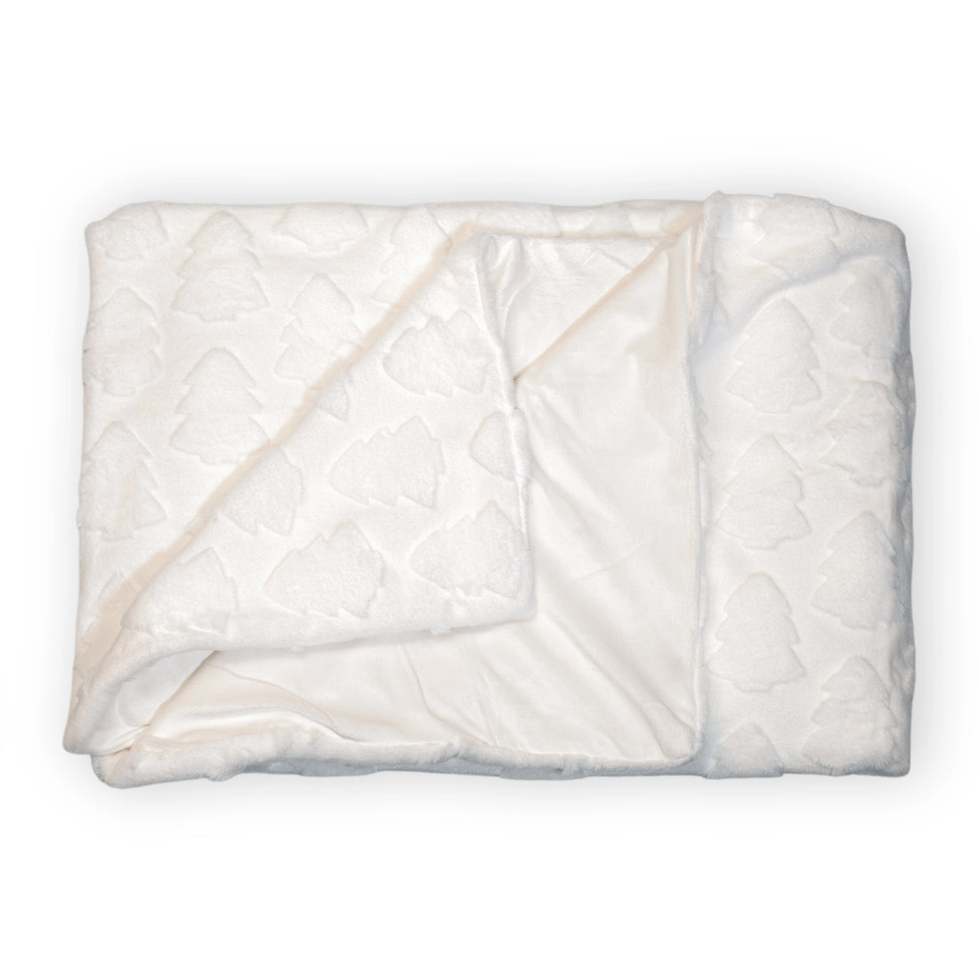 Christmas Tree Faux Fur Throw Blanket | 50"x70"