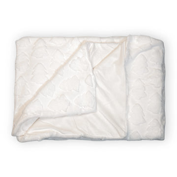 Christmas Tree Faux Fur Throw Blanket | 50"x70"