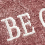 Be Our Guest Throw Pillow Cover | Dusty Rose | 14" x 20"