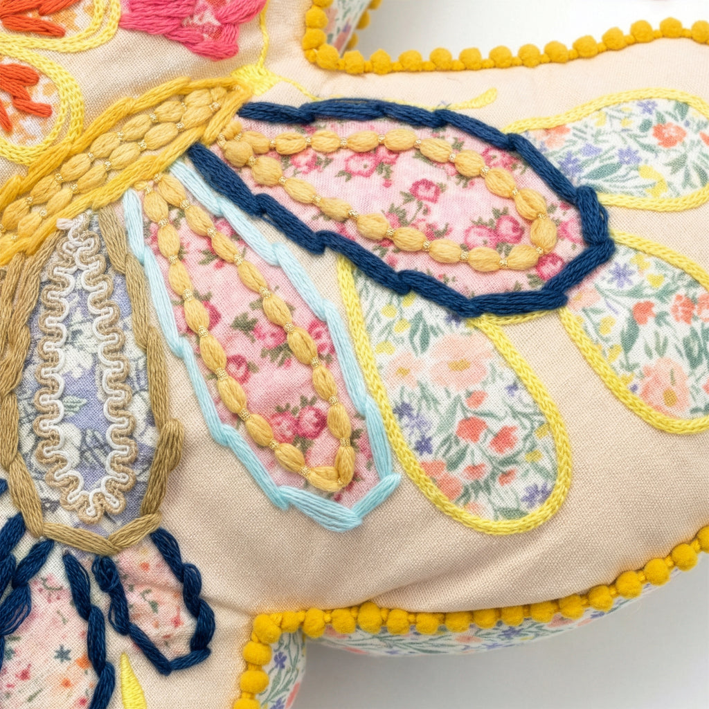 Butterfly Shaped Pillow | 16“x16"