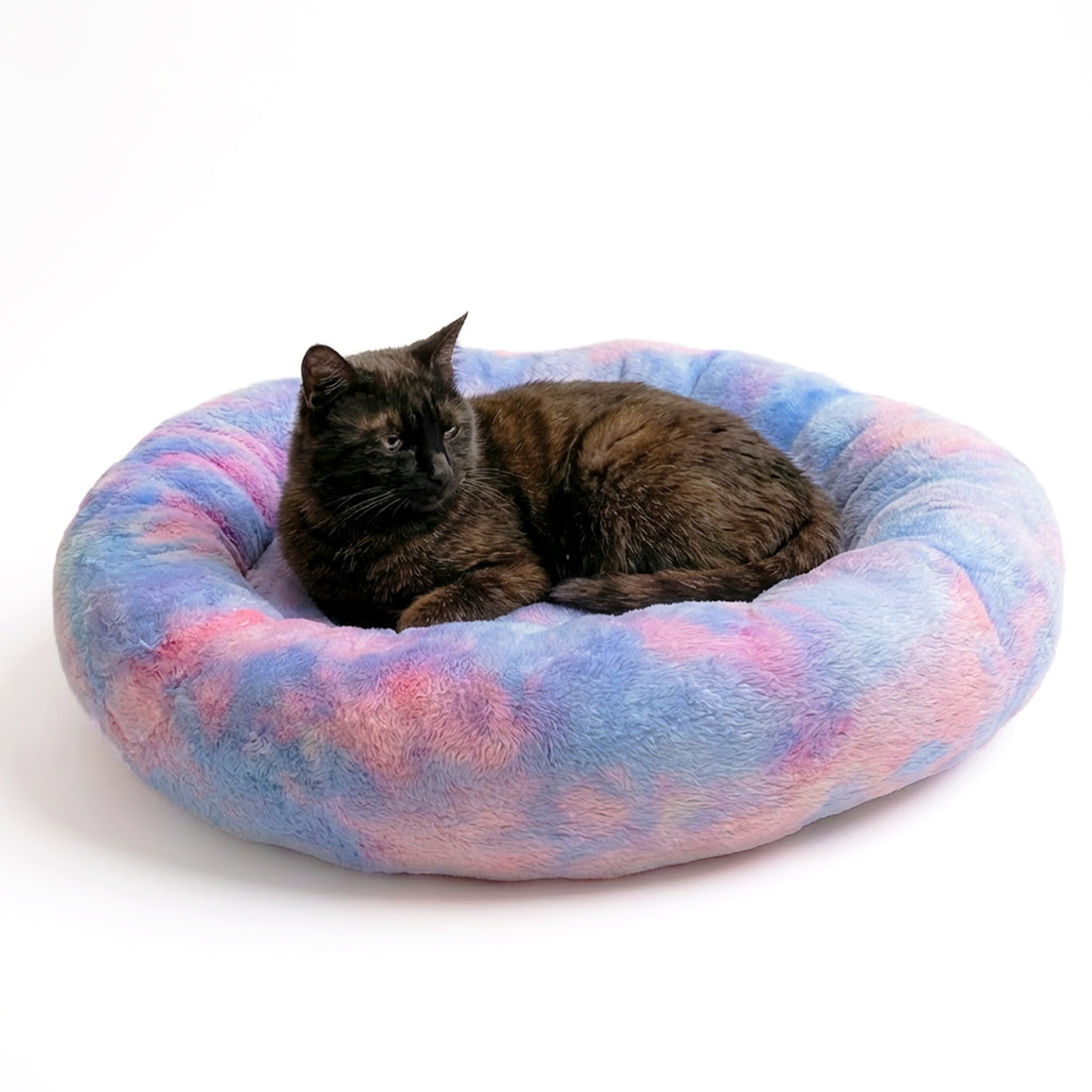 Candy Nest Ultra Soft Plush Donut Pet Bed