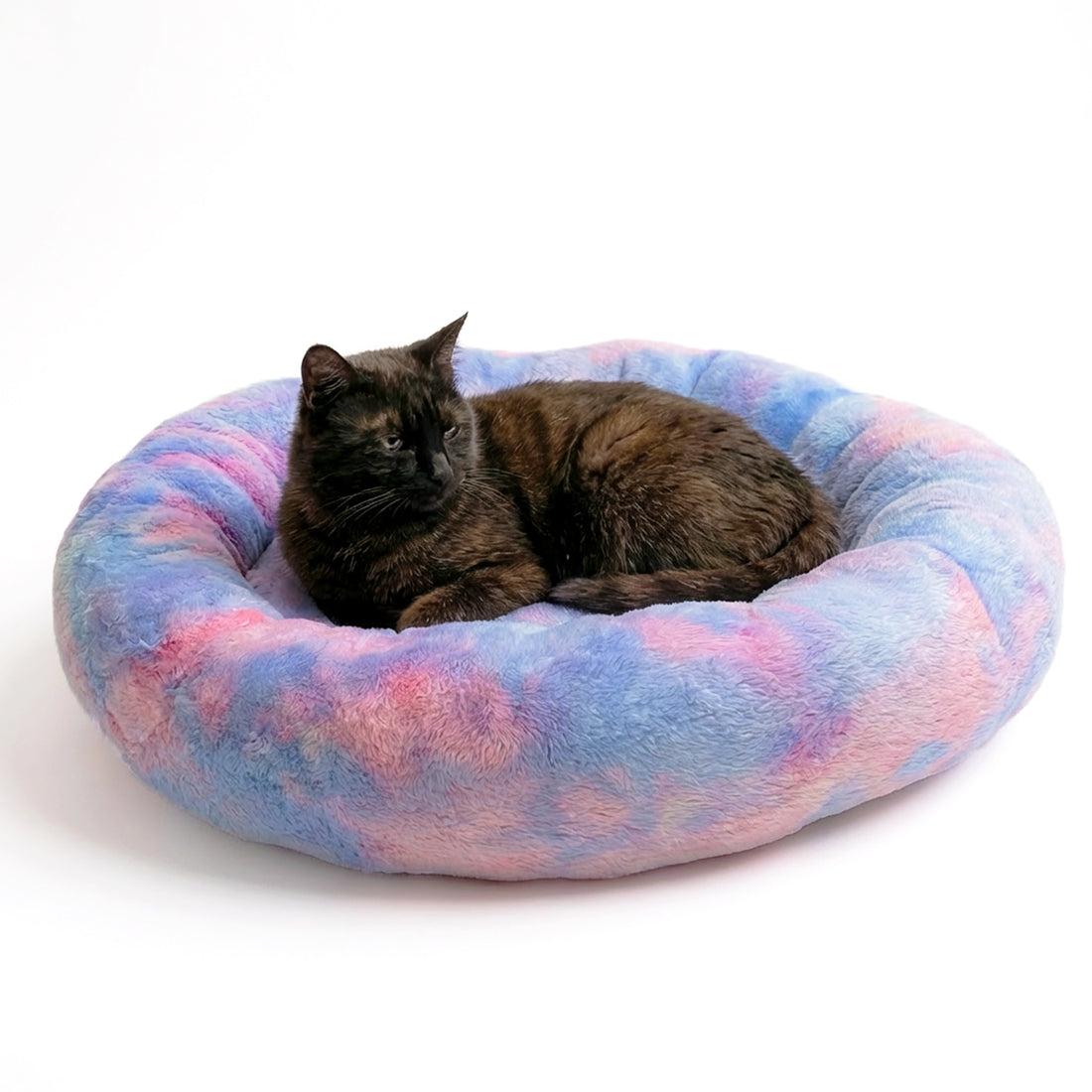 Candy Nest Ultra Soft Plush Donut Pet Bed