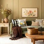 Spring Truck Throw Pillow | Multi | 20"x 20"