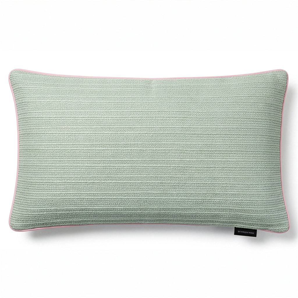 Outdoor Dogs On Beach Pillow | 14"x24"
