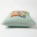 Outdoor Dogs On Beach Pillow | 14"x24"
