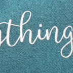 Family is Everything Throw Pillow Cover | Spa | 14" x 20"
