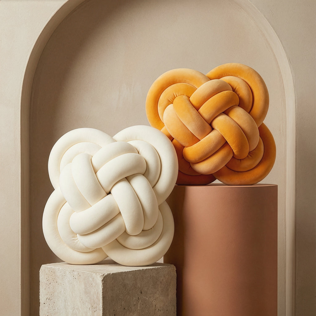 Flower Knot Pillow | 11"