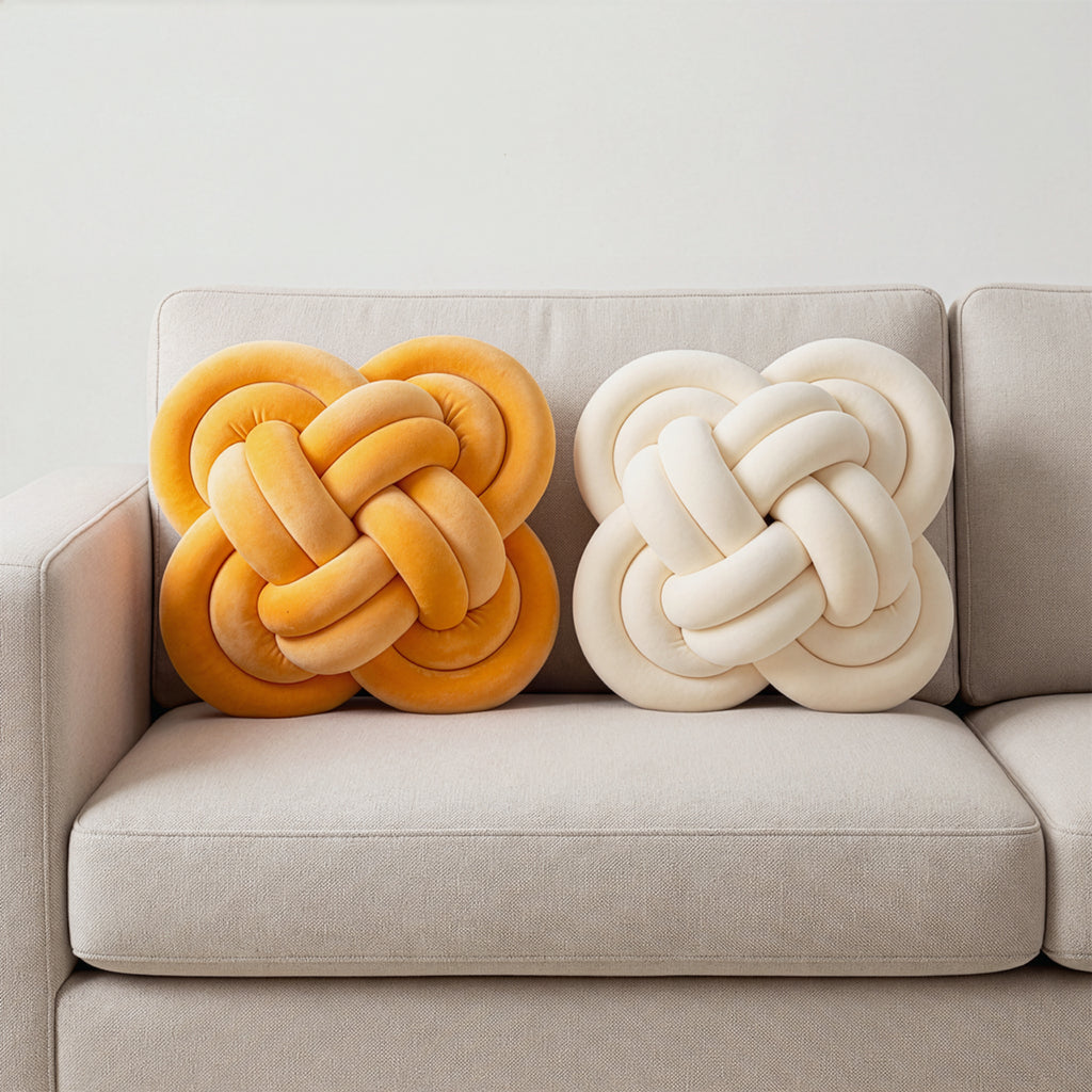 Flower Knot Pillow | 11"