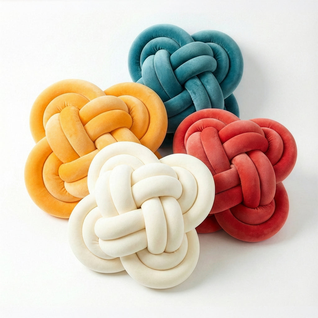 Flower Knot Pillow | 11"