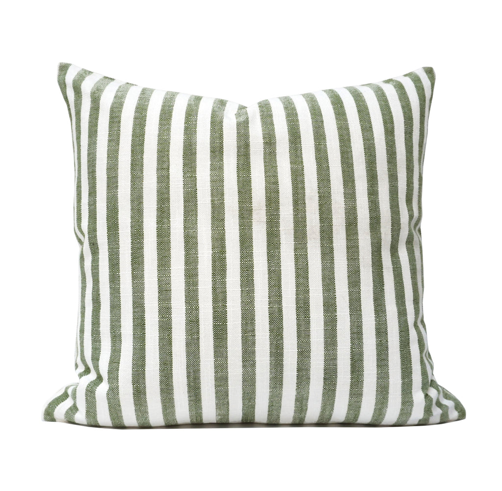 Set of 2 Havana Striped Jacquard Throw Pillow | 20" x 20"