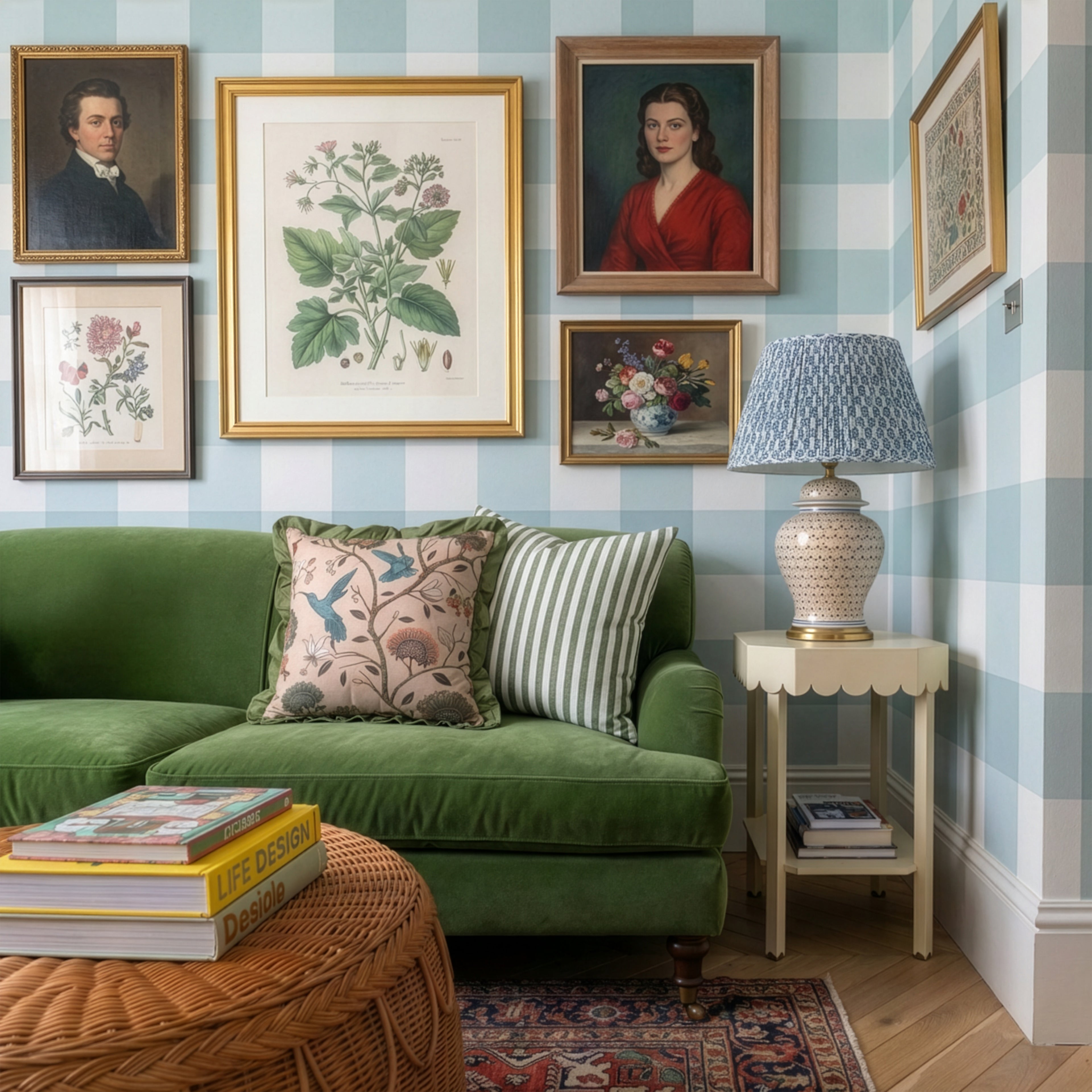 Humming Bird Printed Pillow | 20"x20"