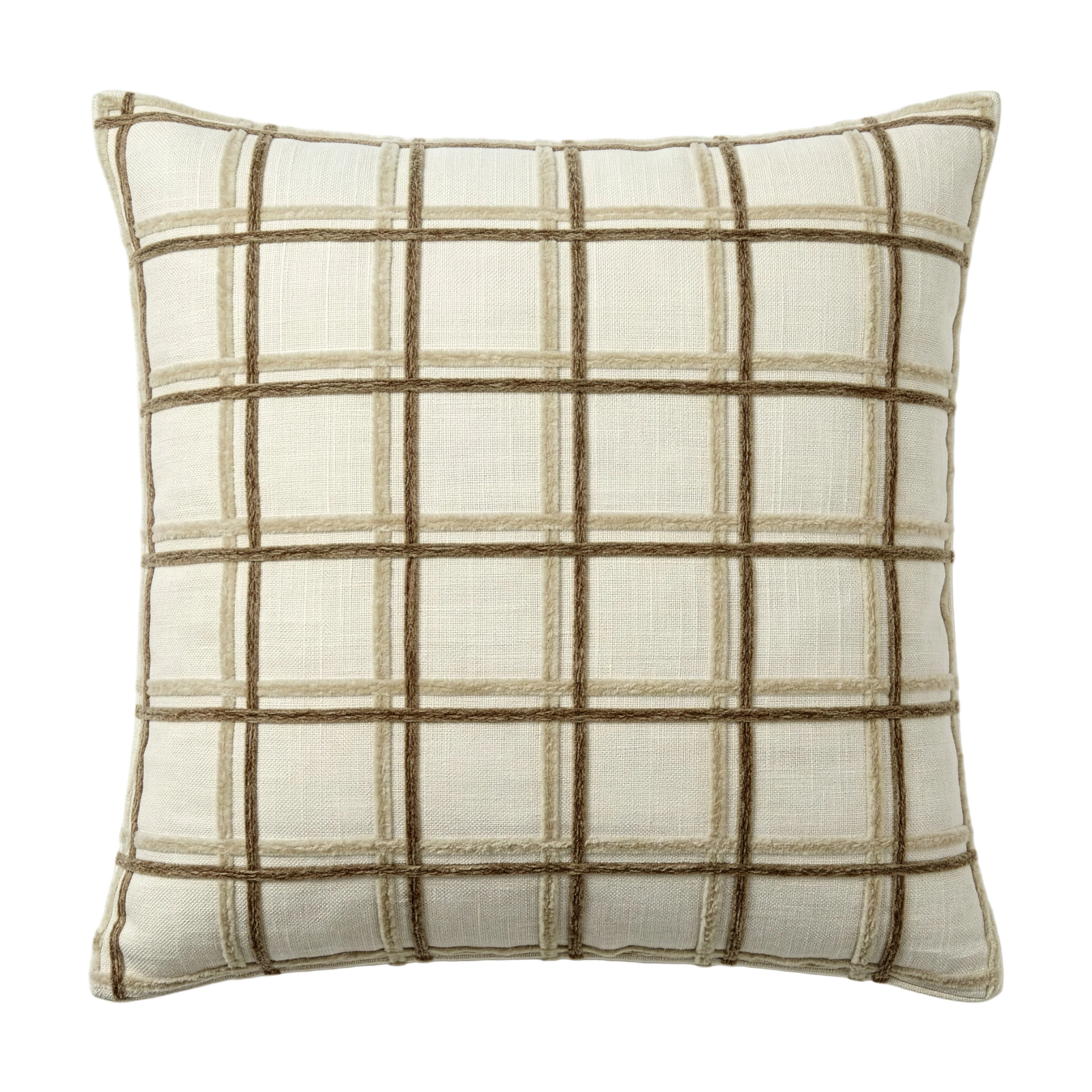 Window Panel Chenille Pillow | 20“x20"