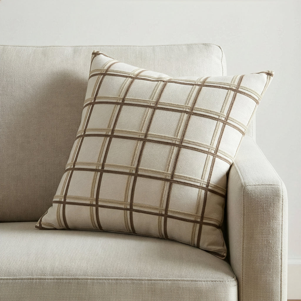 Window Panel Chenille Pillow | 20“x20"